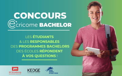 Live Concours ECRICOME Bachelor 2026 : les étudiants et les respnsables Bachelor répondent à toutes vos questions !